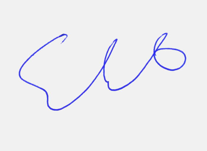 Signature Eric Bujold